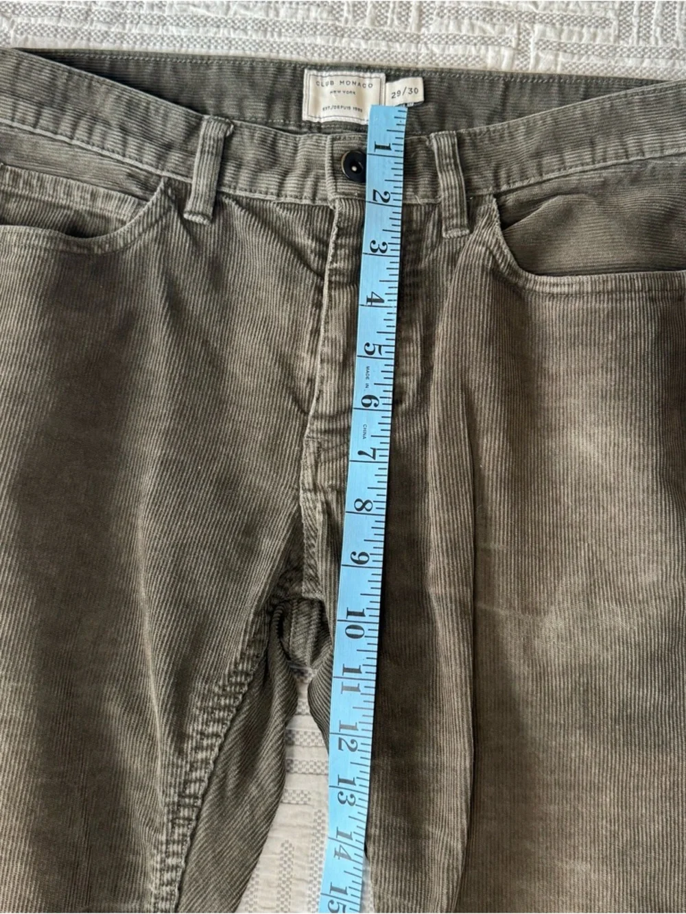 Club Monaco Corduroy Pants – Size 29/30 🍂 - Picture 8 of 11